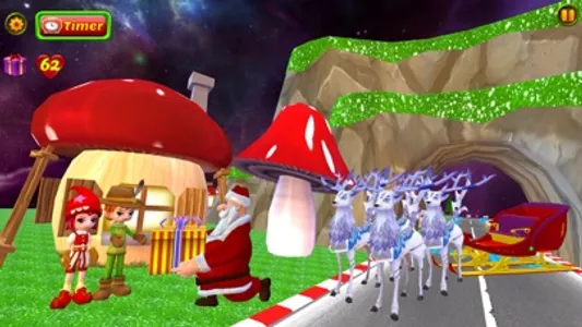 Santa Christmas Infinite Track screenshot 6