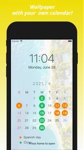 SnapCalendar- with your photos screenshot 2