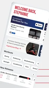 FightCamp Home Boxing Workouts screenshot 1