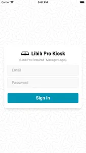 Libib Kiosk Pro screenshot 0