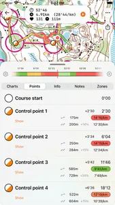 Control Orienteering Analysis screenshot 2