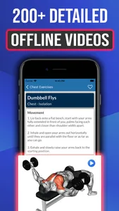 Gym Exercises & Workouts screenshot 1