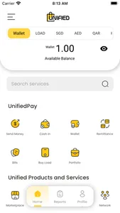 UNIFIED PRODUCTS SERVICES screenshot 1