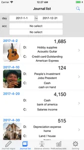Balance Sheet - yourself screenshot 3