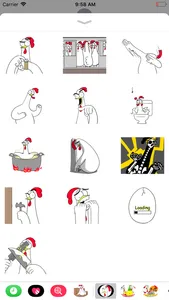 Chicken Bro 13 Sticker Pack screenshot 2