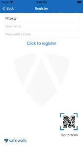 Safewalk Fast Auth screenshot 2