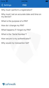 Safewalk Fast Auth screenshot 4