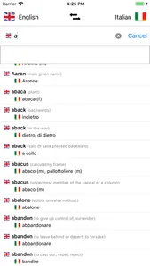 Italian Dictionary - English screenshot 3