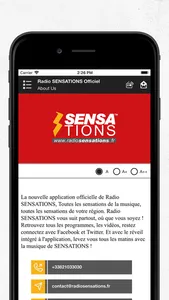 Radio SENSATIONS Officiel screenshot 4