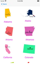 US States, Maps, Capitals Quiz screenshot 6