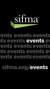 SIFMA Events screenshot 0