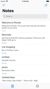 Penote – Note app screenshot 0