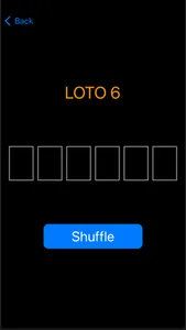 Loto Simulator screenshot 1