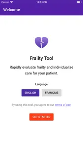 Frailty Tool screenshot 0