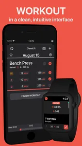 CleanLift - Weight Training screenshot 0
