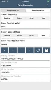 Base Calculator & Converter screenshot 4