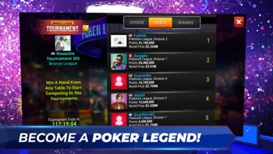 Poker Legends: Texas Holdem screenshot 4