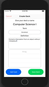 Smart Flashcards! screenshot 2