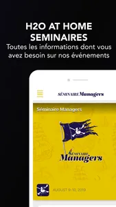 H2O AT HOME SEMINAIRES screenshot 0