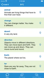 Elevate Science K-5 Vocab screenshot 2