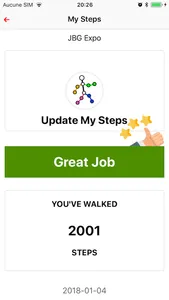 MyStepTracker screenshot 0