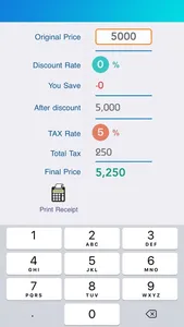 Tax & Sales Calc screenshot 0