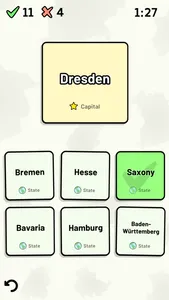 States of Germany Quiz screenshot 4