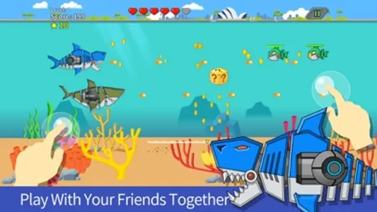 Robot Gun Shark Double Attack screenshot 1