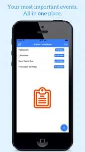 Events Countdown Tracker screenshot 4