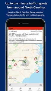 North Carolina Roads Traffic screenshot 0