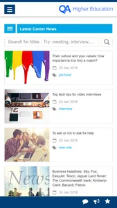 QAHE Careers Online screenshot 2