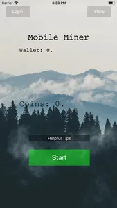 Mobile Cryptocurrency Miner screenshot 1