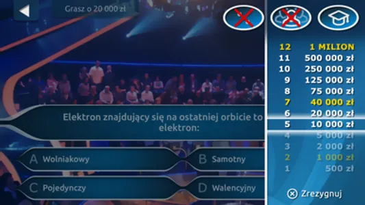 Milionerzy Quiz screenshot 2