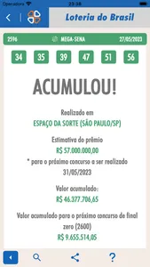 Loteria do Brasil screenshot 1