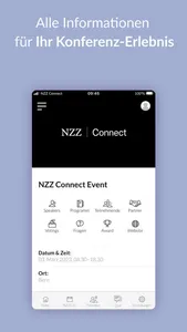 NZZ Connect screenshot 1