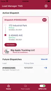 Load Manager TMS screenshot 1