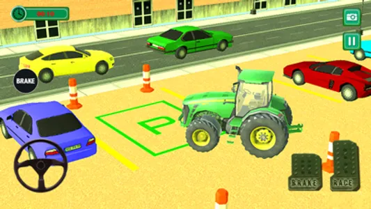 Modern Parking Tractor Games screenshot 1