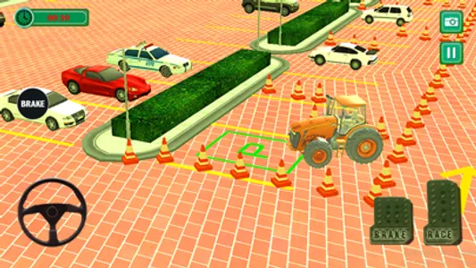 Modern Parking Tractor Games screenshot 4