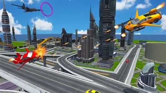 Futuristic Flying Car 2018 screenshot 1