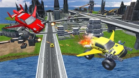 Futuristic Flying Car 2018 screenshot 2