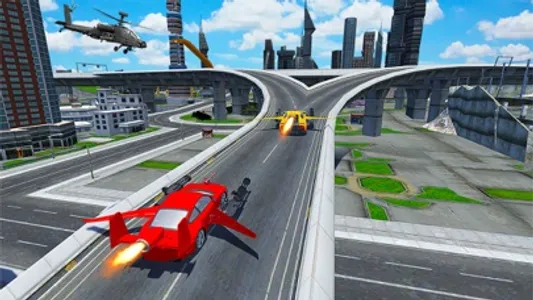 Futuristic Flying Car 2018 screenshot 4