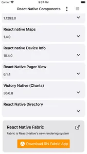 Expo & React Native components screenshot 2