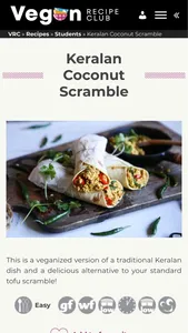 Vegan Recipe Club screenshot 2