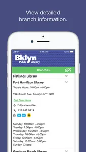 Brooklyn Public Library screenshot 2