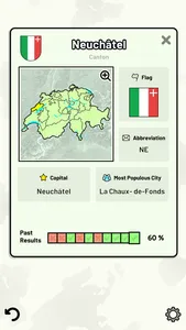 Swiss Cantons Quiz screenshot 5