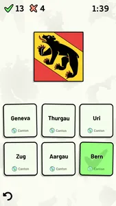 Swiss Cantons Quiz screenshot 6