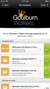 Goulburn Workers Club screenshot 4