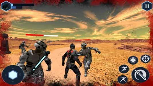 Space Cyborg-Sword Fighting 3D screenshot 2