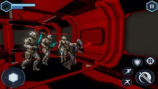 Space Cyborg-Sword Fighting 3D screenshot 3