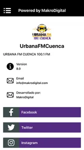 Urbana FM Cuenca screenshot 1